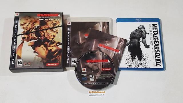 Metal Gear Solid 4 Guns of the Patriots Limited Edition